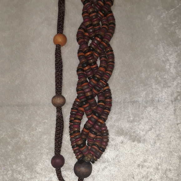 1980s wooden belt - Picture 5 of 8